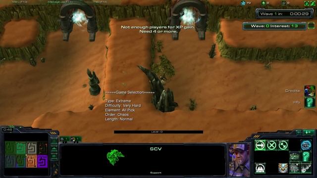 (=MVC=) Starcraft 2 Custom Games: Elemental Tower Defense смотреть онлайн