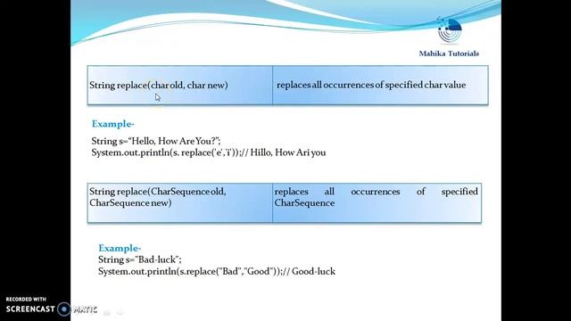 Core Java 80 -String Methods-2 смотреть онлайн