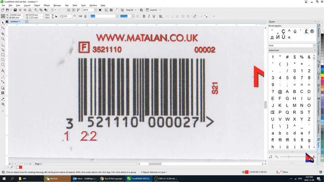 EAN13 Barcode Design on Price Ticket - Tutorials - CorelDraw 2020 смотреть онлайн