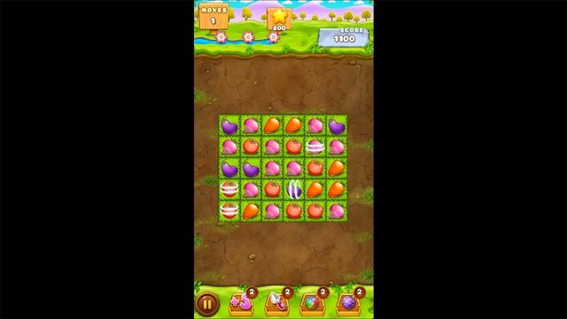 Garden Craze - Fruit Legend Match 3 Game (Gameplay Android) смотреть онлайн
