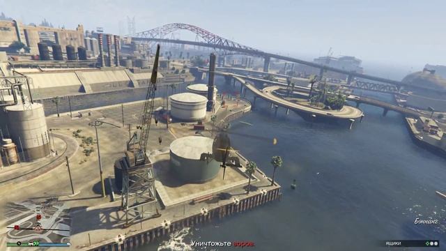 #34 "Забрать груз у трёх грабителей" - Купить и доставить спецгруз - GTA 5 Online (ПК) смотреть онлайн