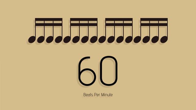 BPM = 60　メトロノーム - metronome - 16分 смотреть онлайн