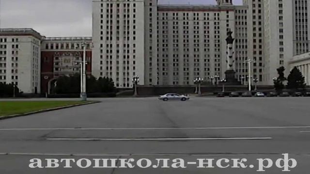 16. Вождение по площадке - повороты. Видео 2 смотреть онлайн
