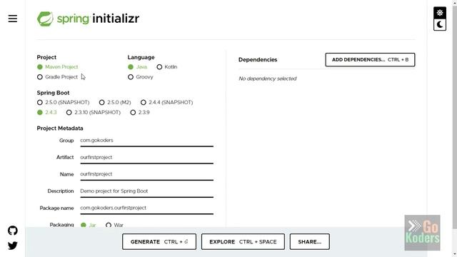 Spring Tutorial 2021: Spring And Spring Boot Versions & Spring Initializr Tutorial смотреть онлайн