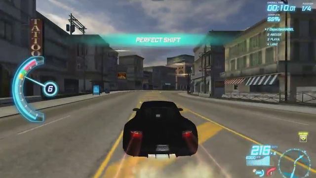 NFS World Offline Drag Gridlock Porsche 997 GT2 смотреть онлайн