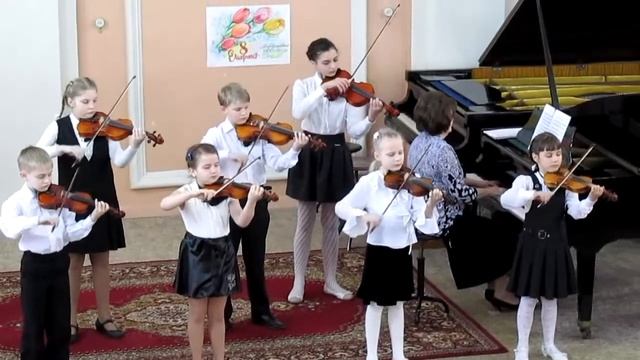 "Чешская народная песня "Пастух". Ансамбль скрипачей" смотреть онлайн