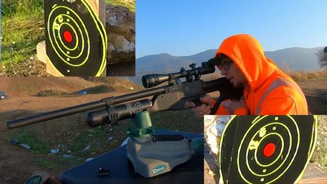 ( 50 YD ACCURACY TEST ) .30 HATSAN BLITZ VS MARAUDER .25 BOLT ACTION VS BEST FULL AUTO AIRGUN 202 смотреть онлайн