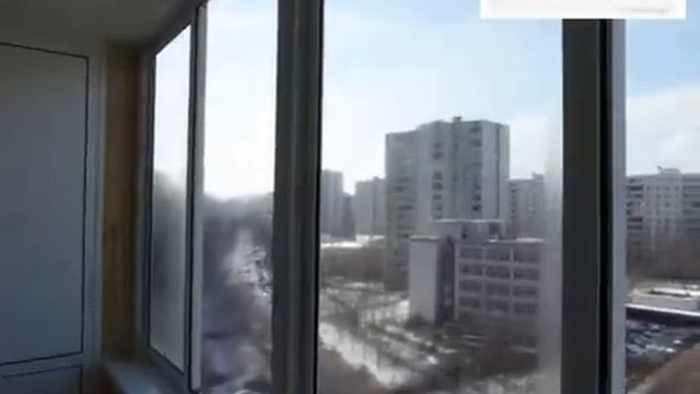 Лоджия 6 метров с крышей, раздвижное холодное остекление Проведал, деревянная вагонка, шкафы. смотреть онлайн