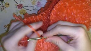 Мастер класс по вязанию мочалки сердца