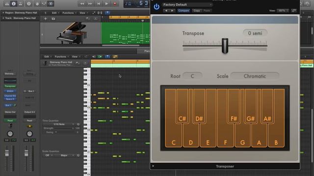 Logic Pro X - Video Tutorial 43 - Transposer MIDI FX Plug-in смотреть онлайн