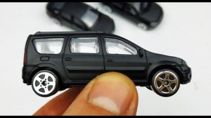 Машинки Модельки LADA | ЛАДА - Веста Ларгус Гранта черные матовые Autogrand. Про машинки!