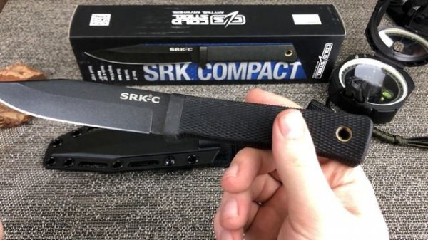 Нож "SRK Compact" SK-5 Kraton 49LCKD от Cold Steel