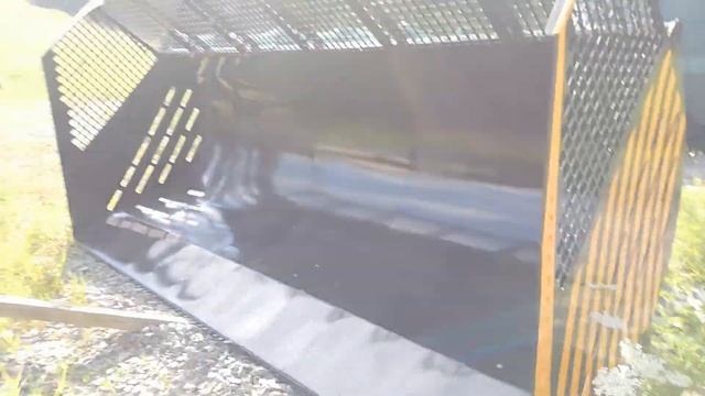 Лопата для ратрака для перевозки 4-6кубов снега за один раз. Дополнительный отвал смотреть онлайн