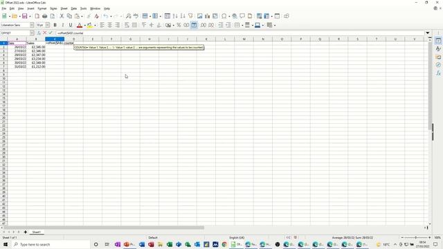 How to automatically update charts in LibreOffice Calc смотреть онлайн