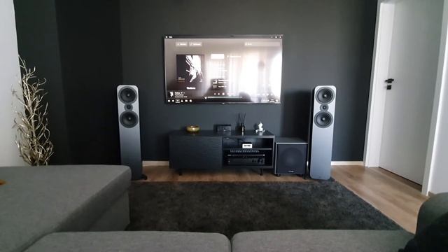 Q Acoustics 3050 with Mordaunt Short 309w sub смотреть онлайн