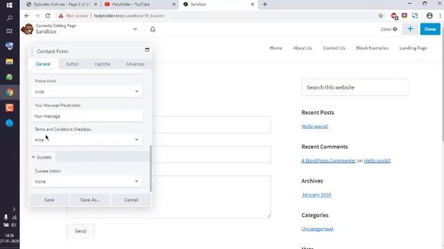 WordPress Beaver Builder - How to Add Contact Form смотреть онлайн