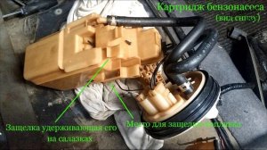 Замена бензонасоса на  Nissan Bluebird U14. Оживление мертвеца.