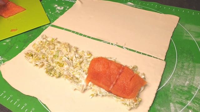 Пирог рыбная плетенка.