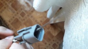 Как открутить верхний лямбда-зонд Кия Рио3/Hyundai Solaris