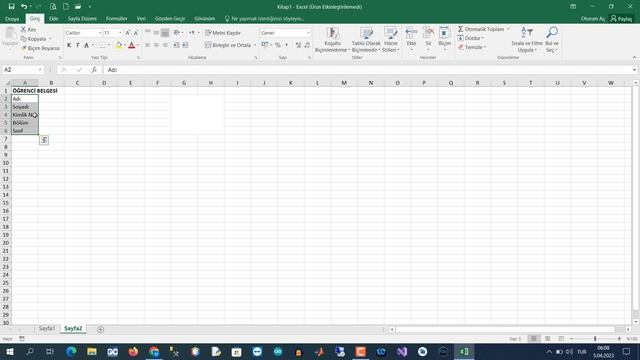 Excel'de yazı tipi, yazı boyutu ve yazı stili смотреть онлайн