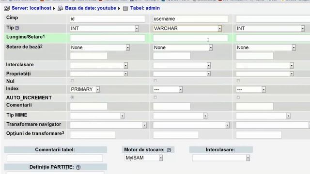 RO Tutorial PHP Login Pt. 3 (creare BD in phpmyadmin) смотреть онлайн