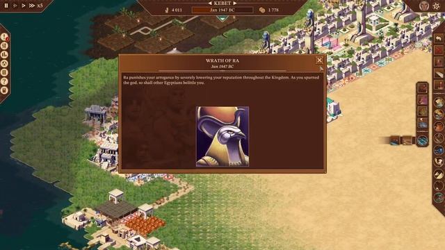 Pharaoh: A New Era Gameplay (Mission #18 - Kebet)