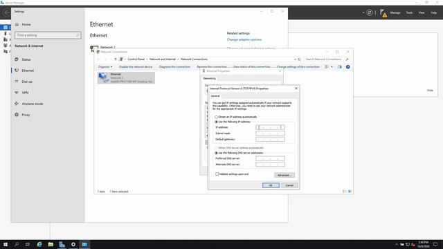 Setup Active Directory, Domain Controller, Configure DNS, DHCP and Join Computers to Domain смотреть онлайн