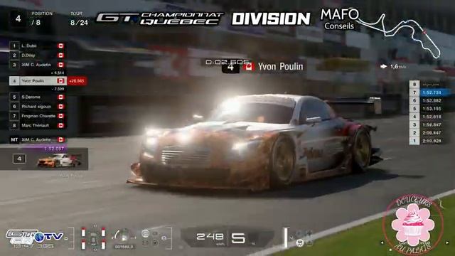 [ GT7 ][ GTCQ Div. 6 ] MAFO Conseils / Manche 4 смотреть онлайн