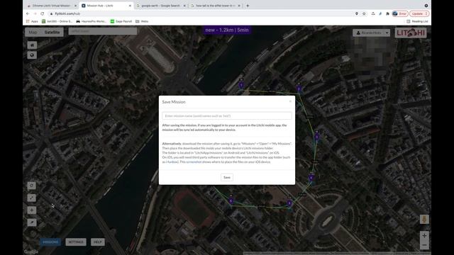 How To Export Litchi Missions Into Google Earth And View in 3D смотреть онлайн