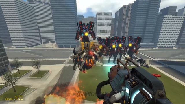 SKIBIDI TOILET VS ALL ULTIMATE TITAN CLOCKMAN VS TITAN ALL BOSSES BATTLES in Garry's Mod!! смотреть онлайн