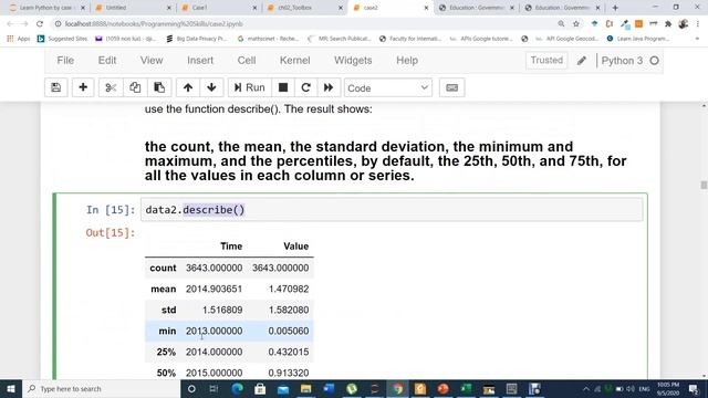 Learn Python by Case Studies (Practical Python Training: How to analyze GPD) Part2 смотреть онлайн