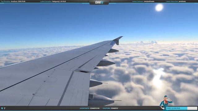 X Plane 12. Toliss Airbus A321. Утюги тоже умеют летать. смотреть онлайн