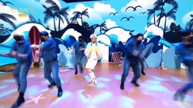 The Fact Music Awards 2021 Stray Kids - Leeknow, Changbin, Felix - Surfin’ Performance