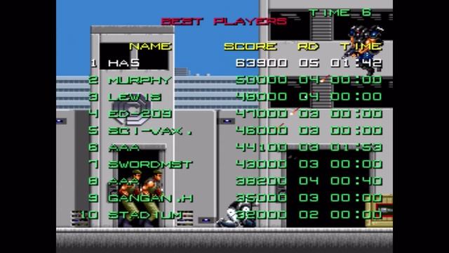 Robocop (1988) - (Full Game) (Arcade) смотреть онлайн