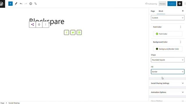 How to insert and design Social Sharing Block in WordPress Gutenberg Editor? смотреть онлайн