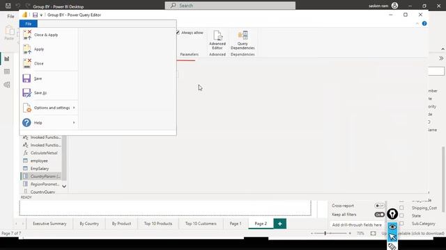 Query Parameters in Power BI смотреть онлайн