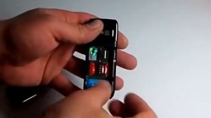 Самый маленький мобильный телефон на  2 SIM карты размером с зажигалку