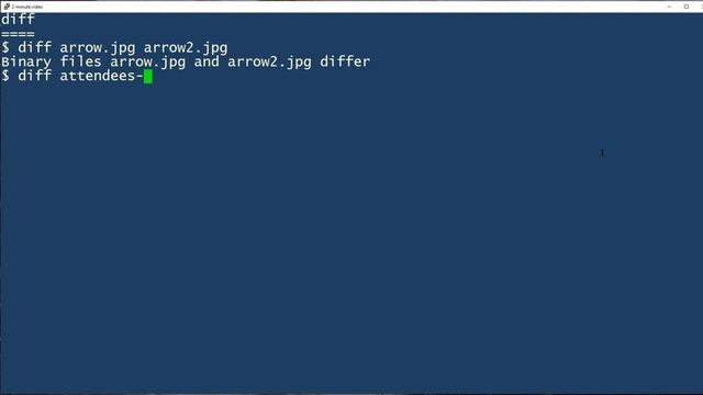 How to use the diff command: 2-Minute Linux Tips смотреть онлайн
