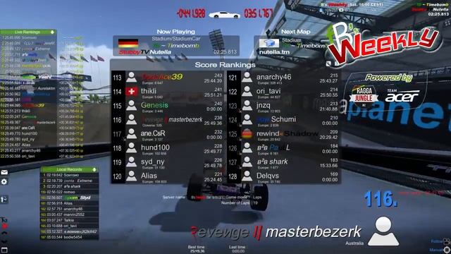 fB's Weekly S4 Race #9/10 - cast by fB смотреть онлайн