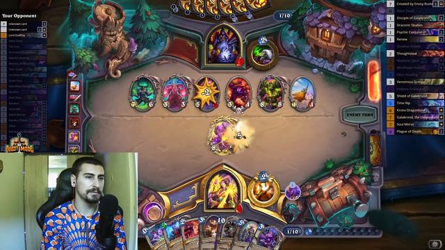 Thief Priest With Brann + Tickatus & DK Guldan! Not Broken | Barrens Mini-Set Wild | Hearthstone смотреть онлайн