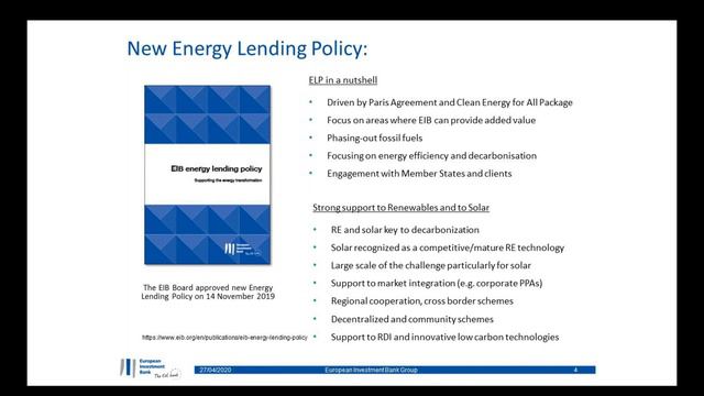 Webinar: Shining Beyond Subsidies: Launch of SolarPower Europe’s new Finance Workstream смотреть онлайн