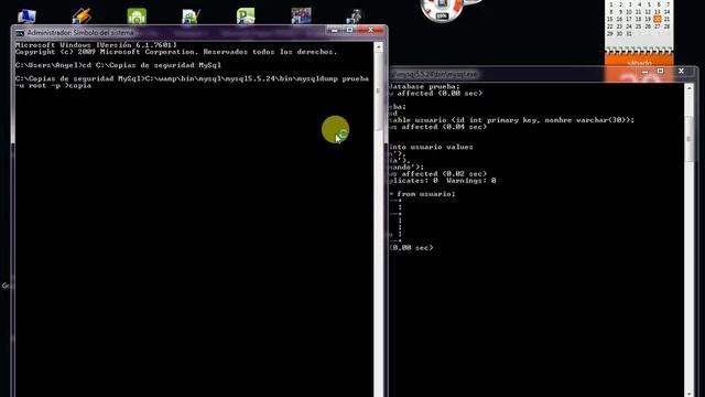 solucion mysqldump no se reconoce como comando, copia y restauracion de base de datos mysql смотреть онлайн