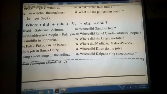 Sad 7 Simple past tense Wh question pkp смотреть онлайн