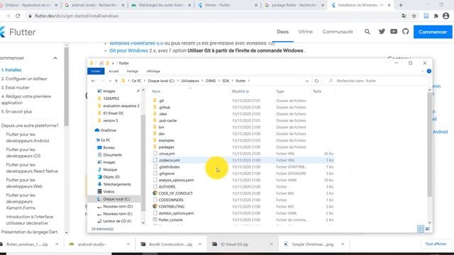 INSTALLATION et CONFIGURTION de FLUTTER et ANDROID RAPID sous WINDOWS (#1/2) смотреть онлайн