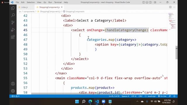React JS Session-11 by Sudhakar Sharma Sir [Data binding example-function component] смотреть онлайн