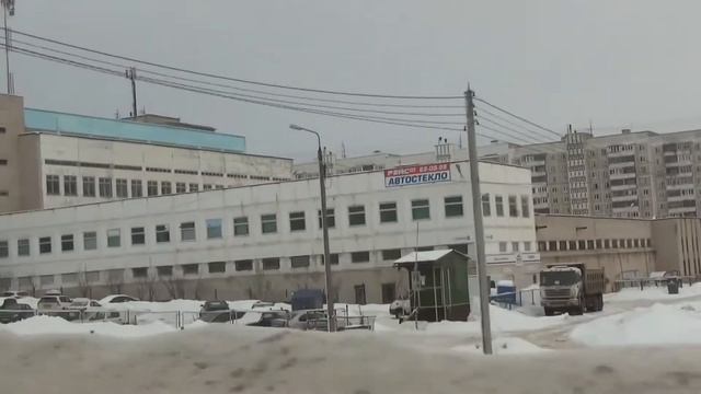 Кострома 1. По отличным костромским дорогам въезжаем в город. смотреть онлайн
