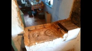 Устройство старой печки с плитой и духовкой