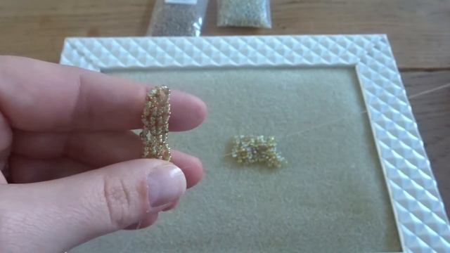 DIY: Beaded Capricho Bracelet with miyuki and 4mm bicone beads tutorial смотреть онлайн