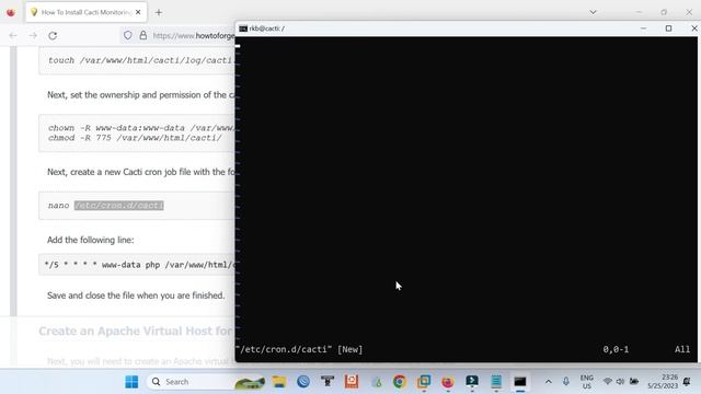 How to install cacti on Ubuntu 22.04 смотреть онлайн