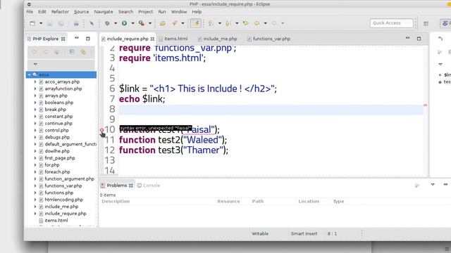 115 PHP scripting language include & require смотреть онлайн